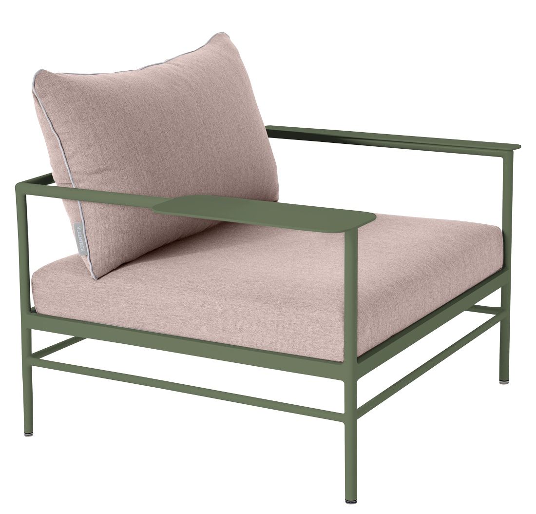 Rivage lounge chair with armrests Outdoor Fermob