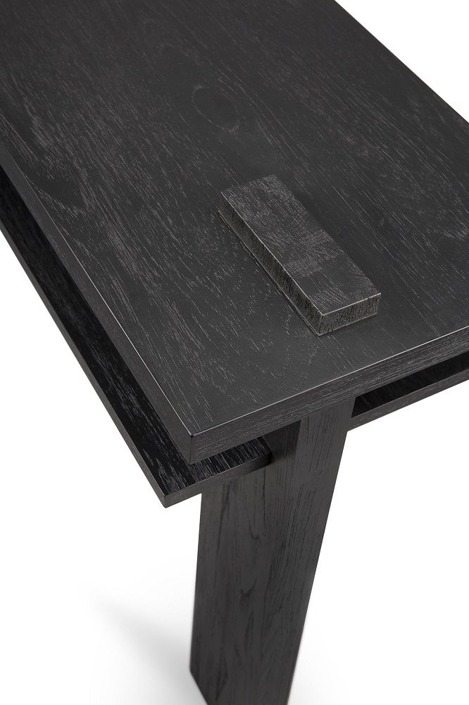 Abstract Console Oak Black Ethnicraft 