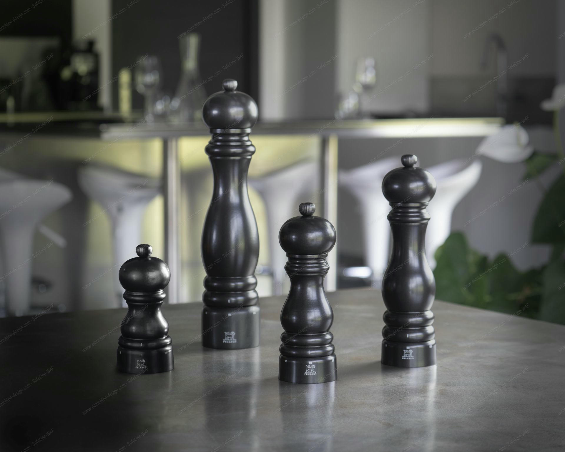 Paris Pepper Mill U'Select Satin Black 40 cm Peugeot SINGLE PIECES