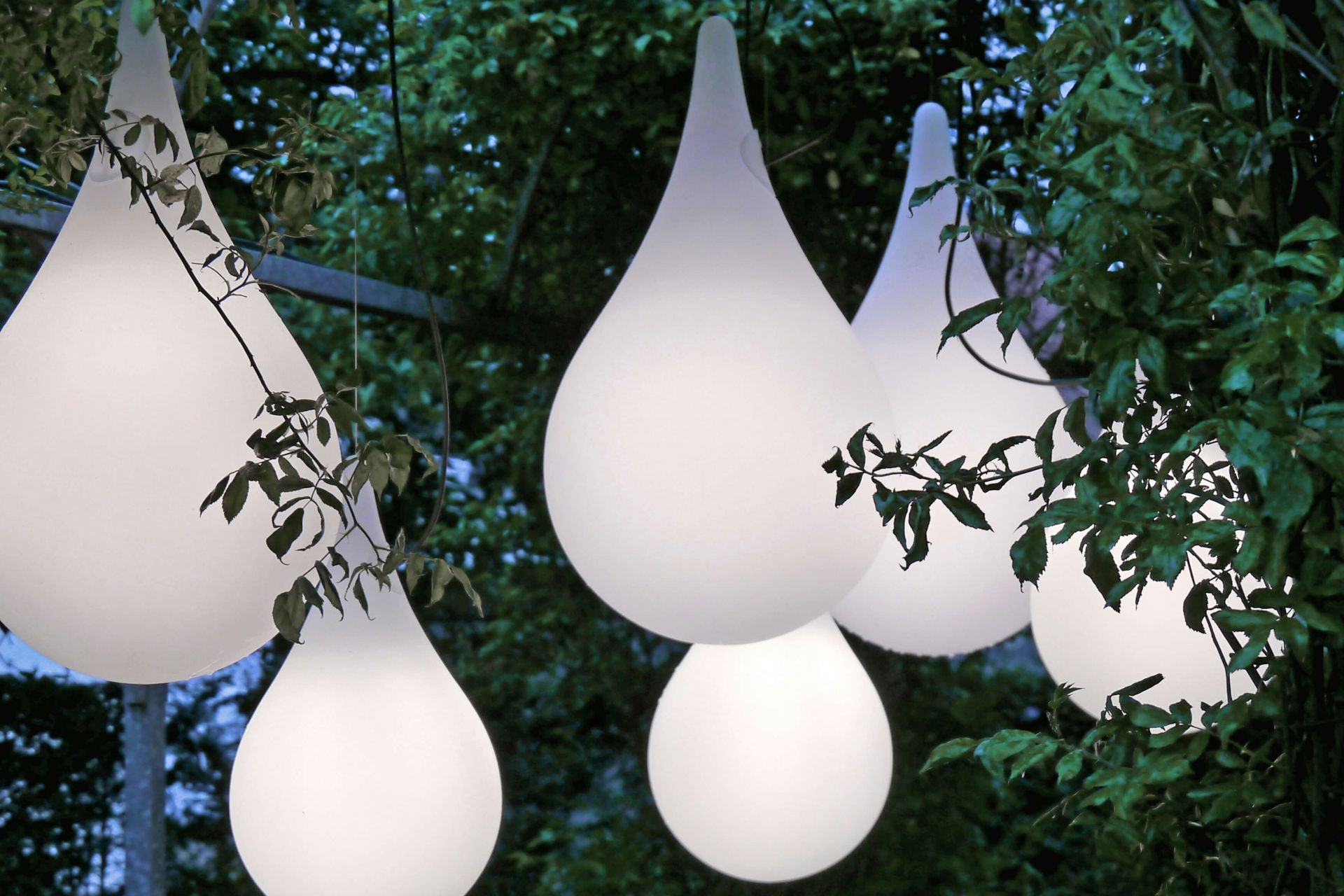 Liquid Light Drop 2 Outdoor Pendant Light Next