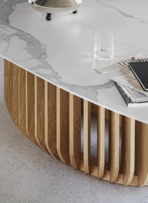 Juice Table Statuario Bianco Miniforms