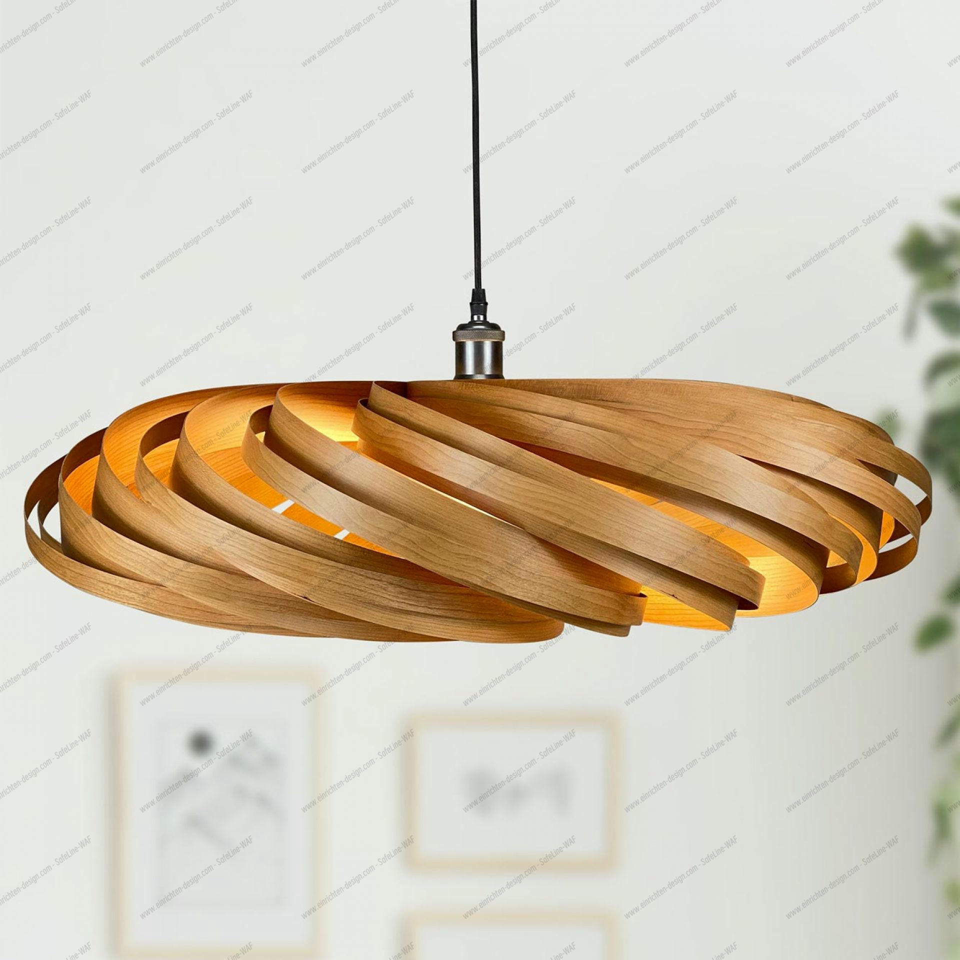 Veneria Pendant lamp Ø70 cm Cherry tree Gofurnit