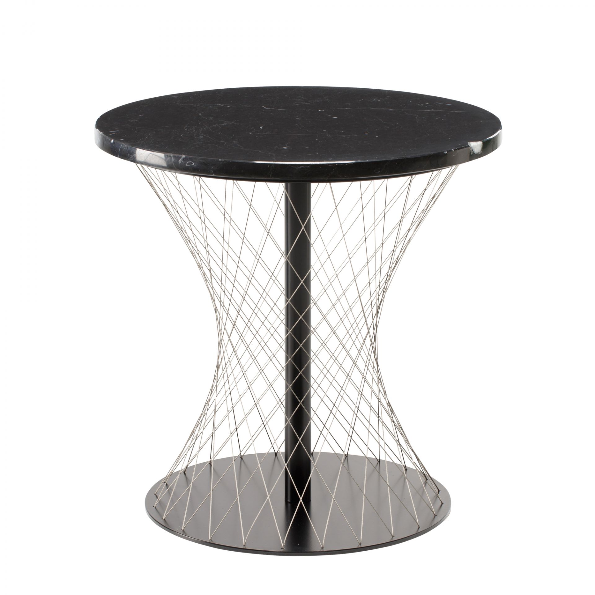 Network side table black Favius
