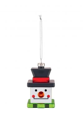 GJ02 3 Snow Cube Christmas Pendant Alessi 