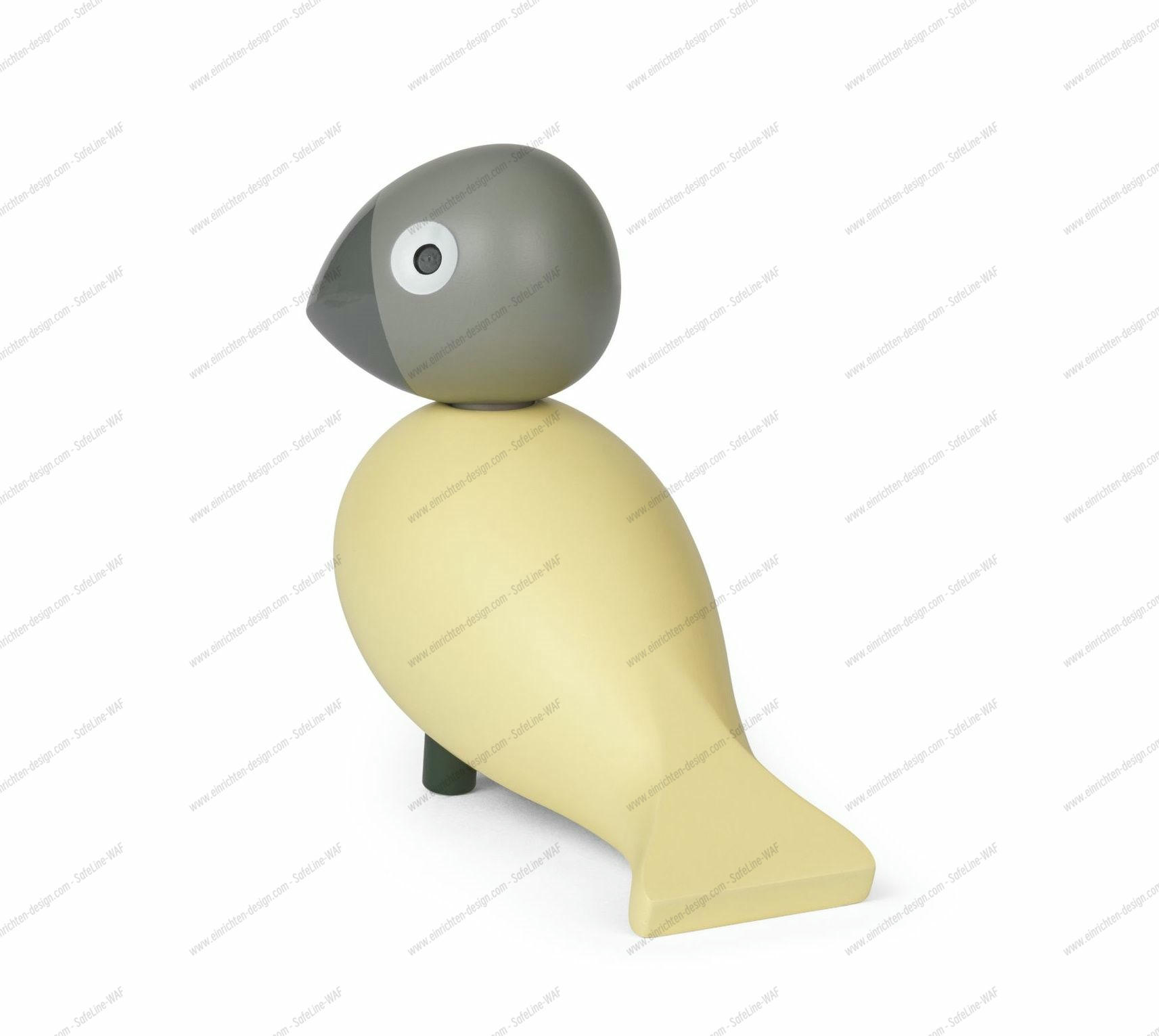 Year Bird Bella 2025 H12.5 cm beige/grey Kay Bojesen