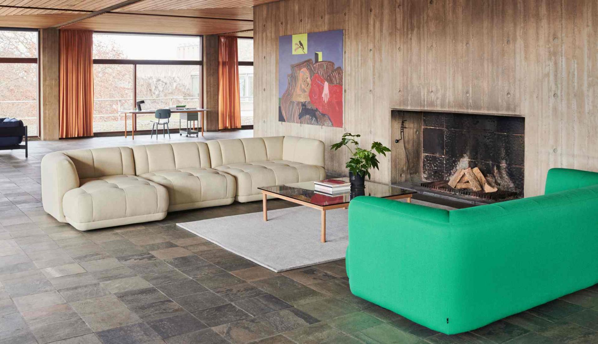 Quilton Combination 17 Sofa Hay