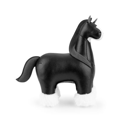 Paperweight horse Shire black/dark grey Züny