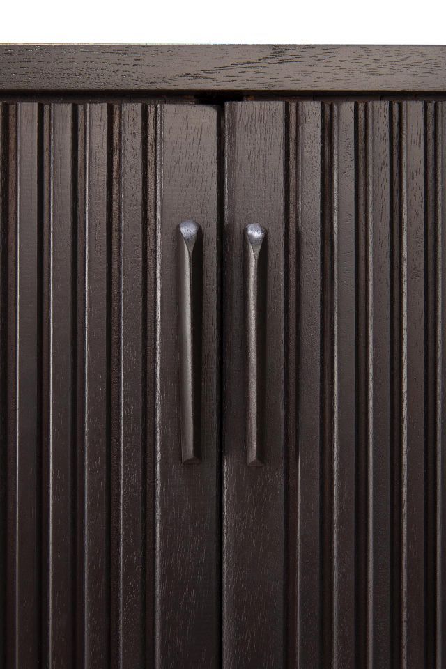Roller Max Sideboard with 2 Doors Teak Black Ethnicraft