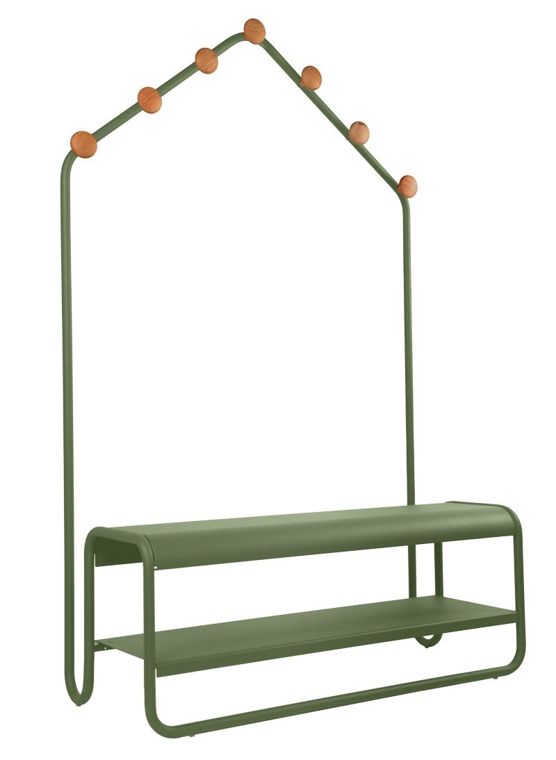 Funambule Coat rack bench Indoor Fermob