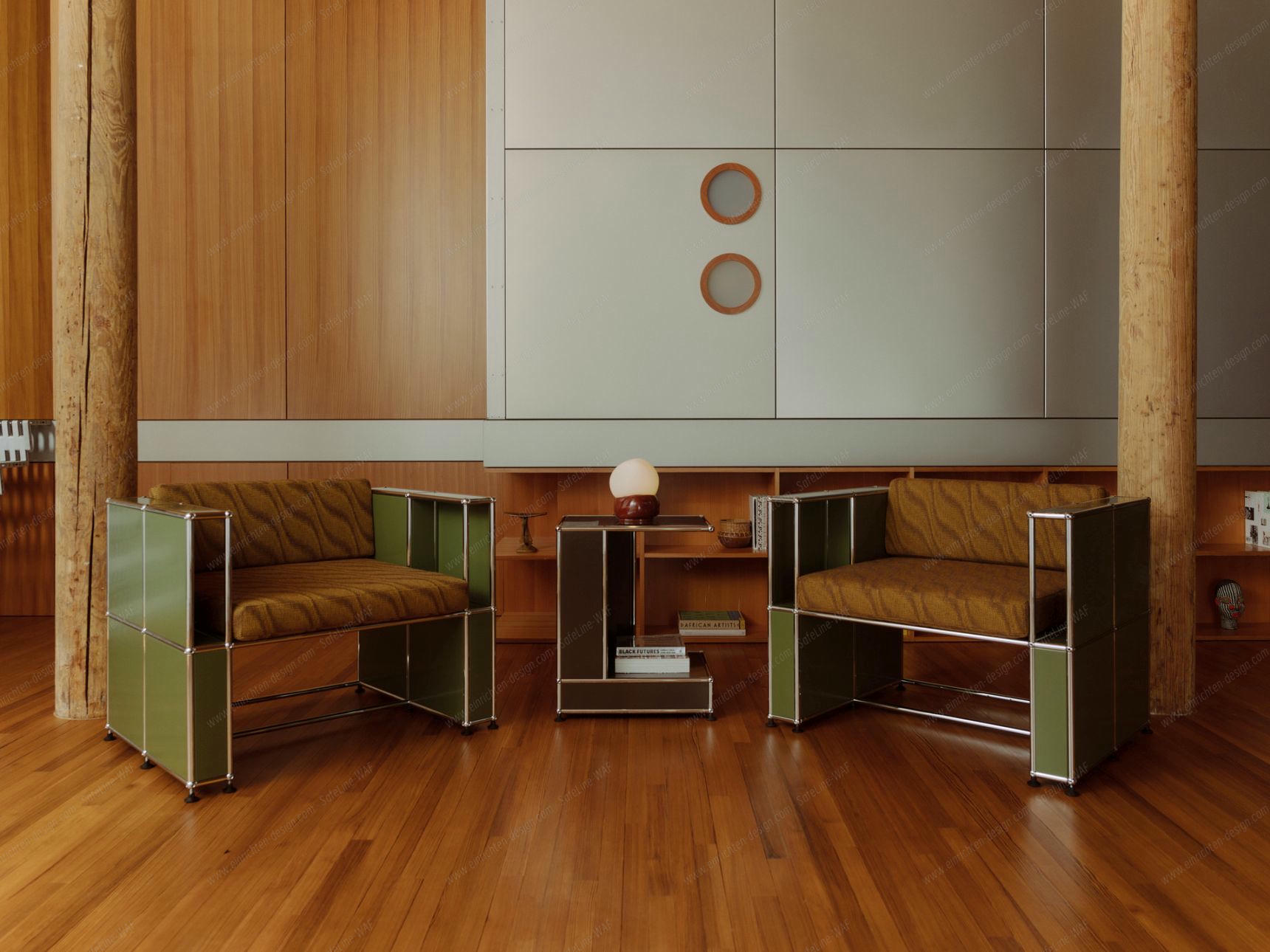 Arkad side table USM Haller x Armando Cabral