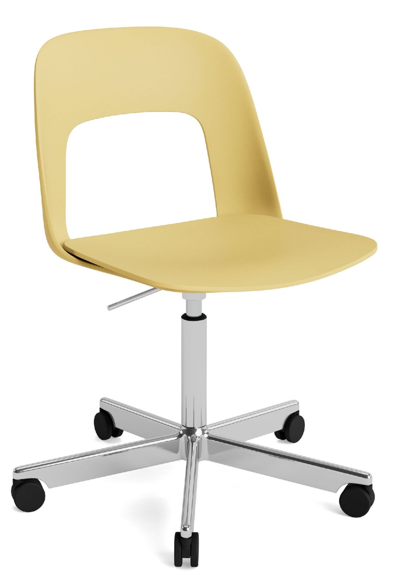 Layout Side Chair 141 5-star swivel base chair Hay   