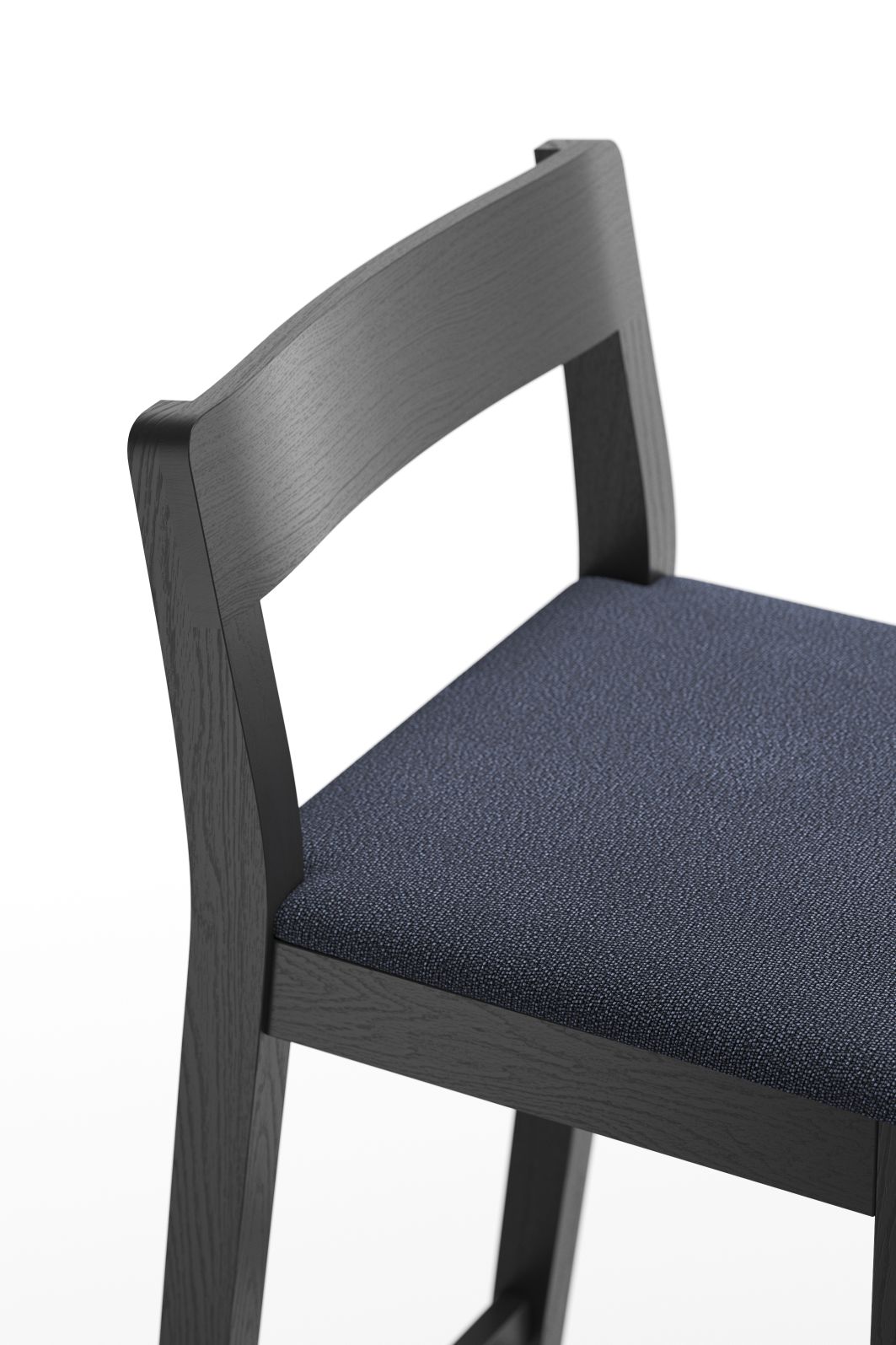 Sit Wood Bar Stool with Seat Cushion Zeitraum Sit Wood Bar Stool with Seat Cushion Zeitraum