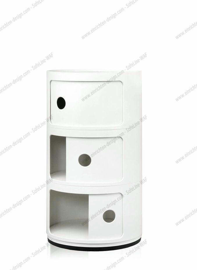 Componibili 4967 3-er Element Kartell-weiss