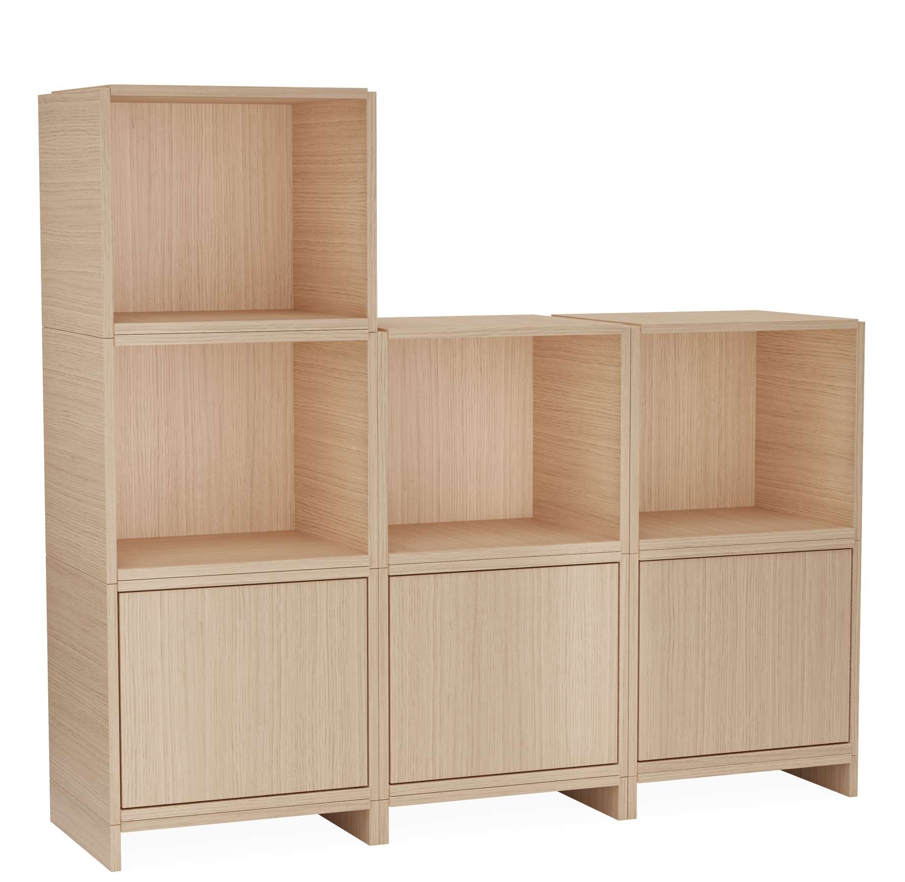 Bricks System F Shelf Woud