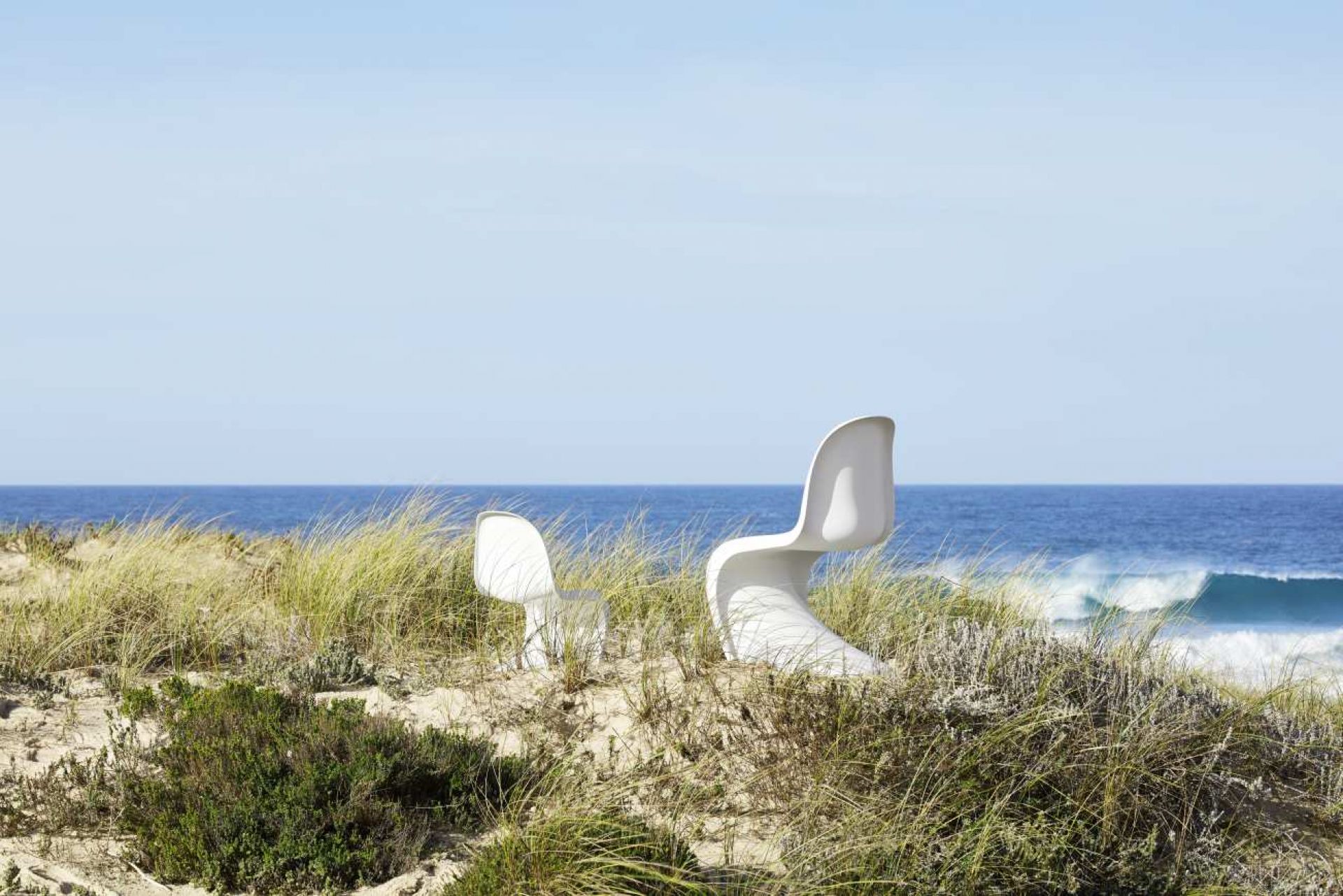 Panton Junior Chair Vitra - QUICK SHIP Soft mint
