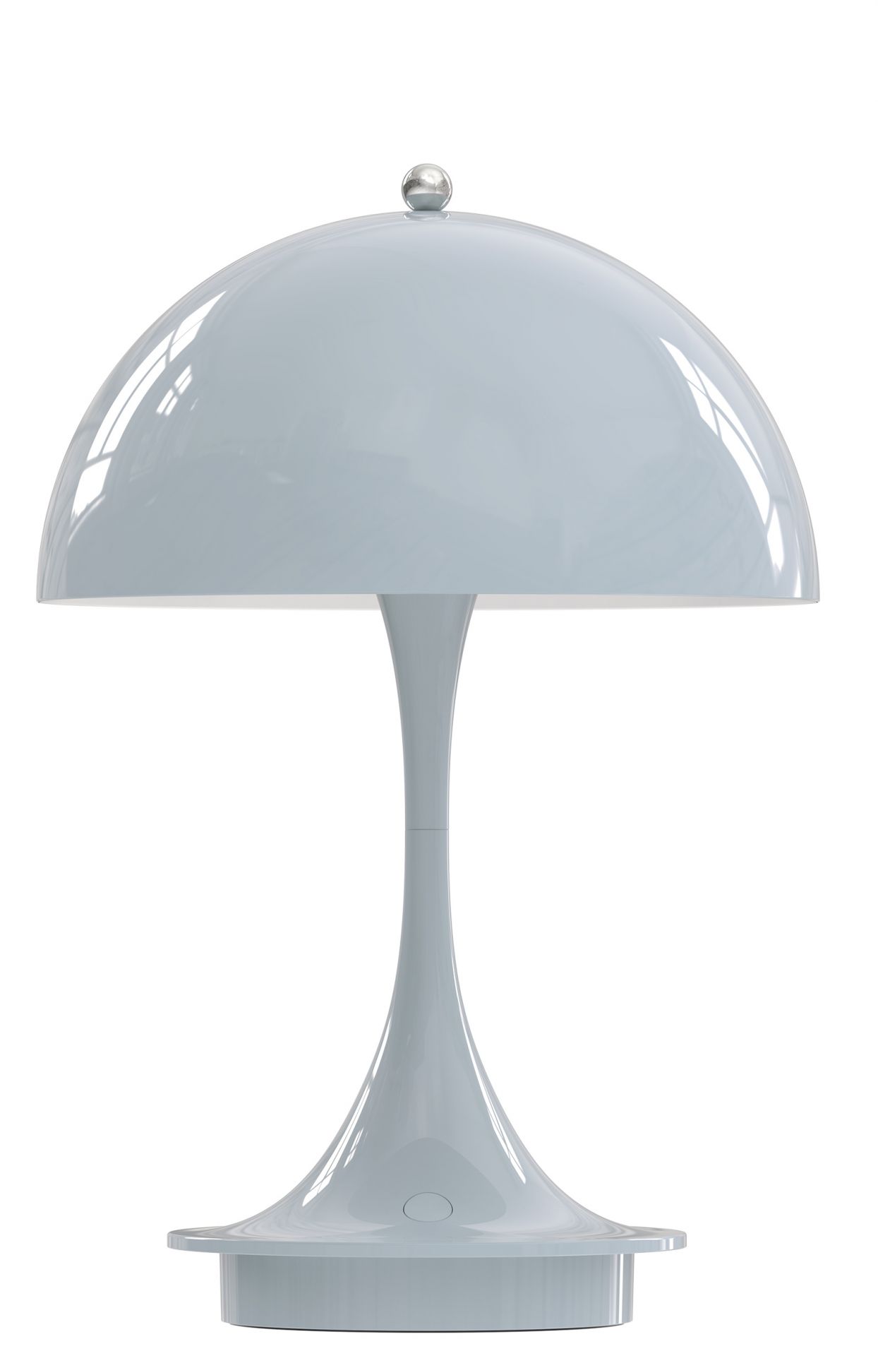 Panthella 160 Portable LED Table lamp Indoor/Outdoor Louis Poulsen Steel Pale Blue SINGLE PIECES