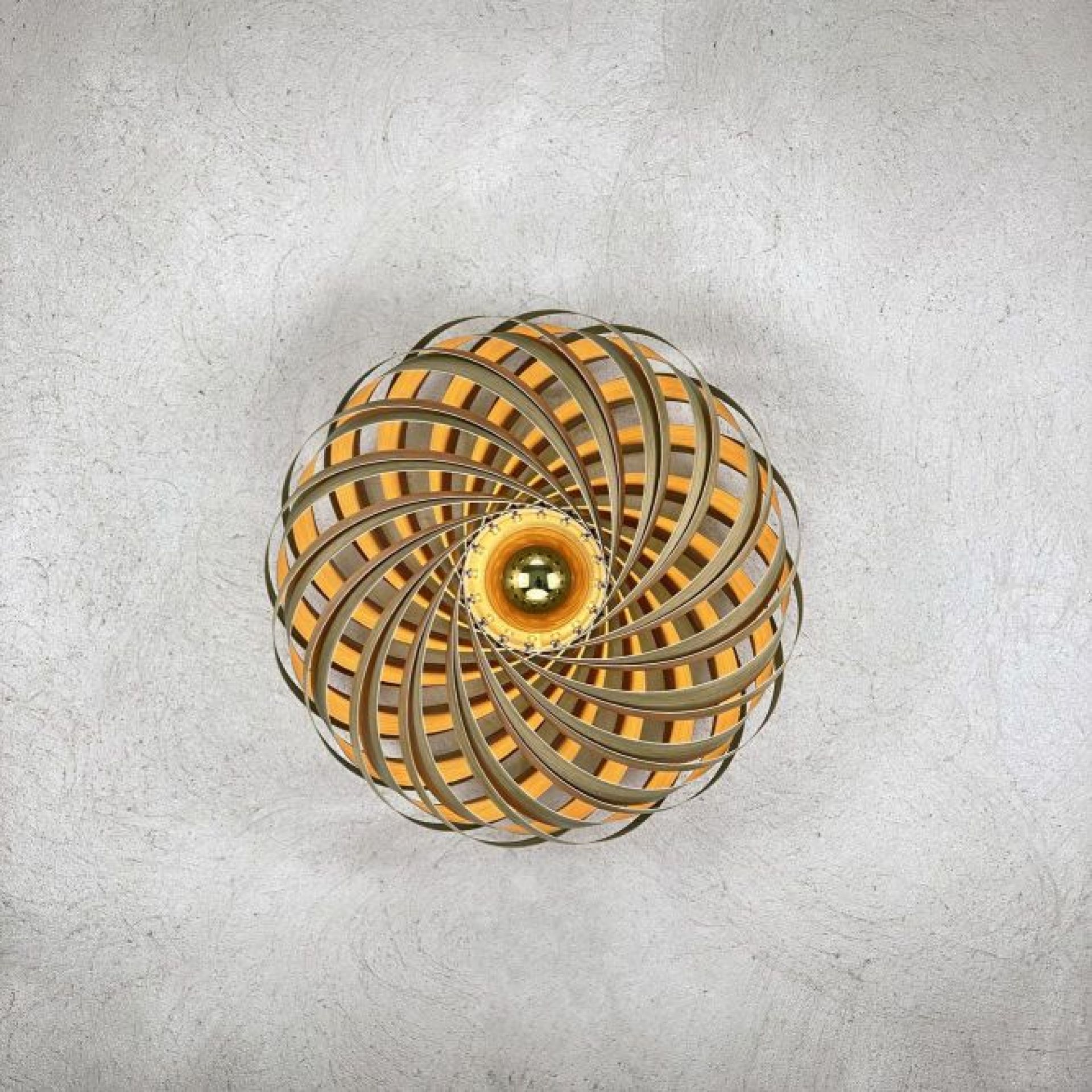 Veneria Wall lamp Oak Ø50 cm Gofurnit