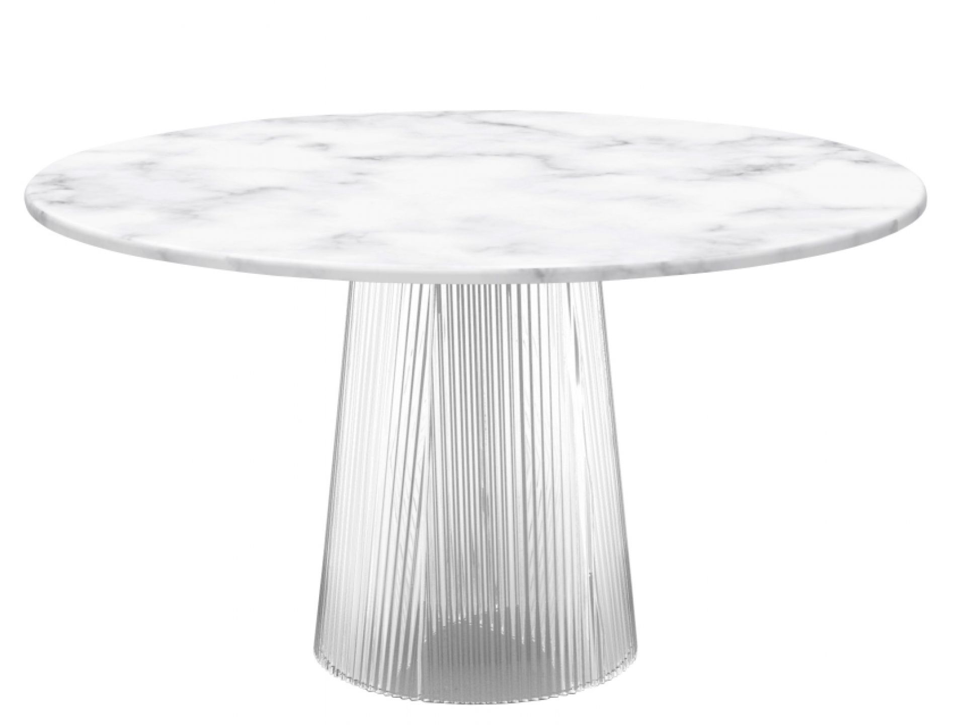 Bent Dining Table Large Pulpo White