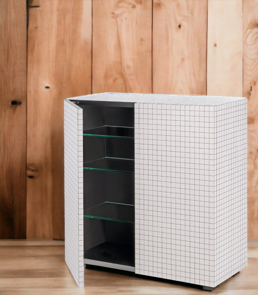 757 Quaderna wardrobe Zanotta 