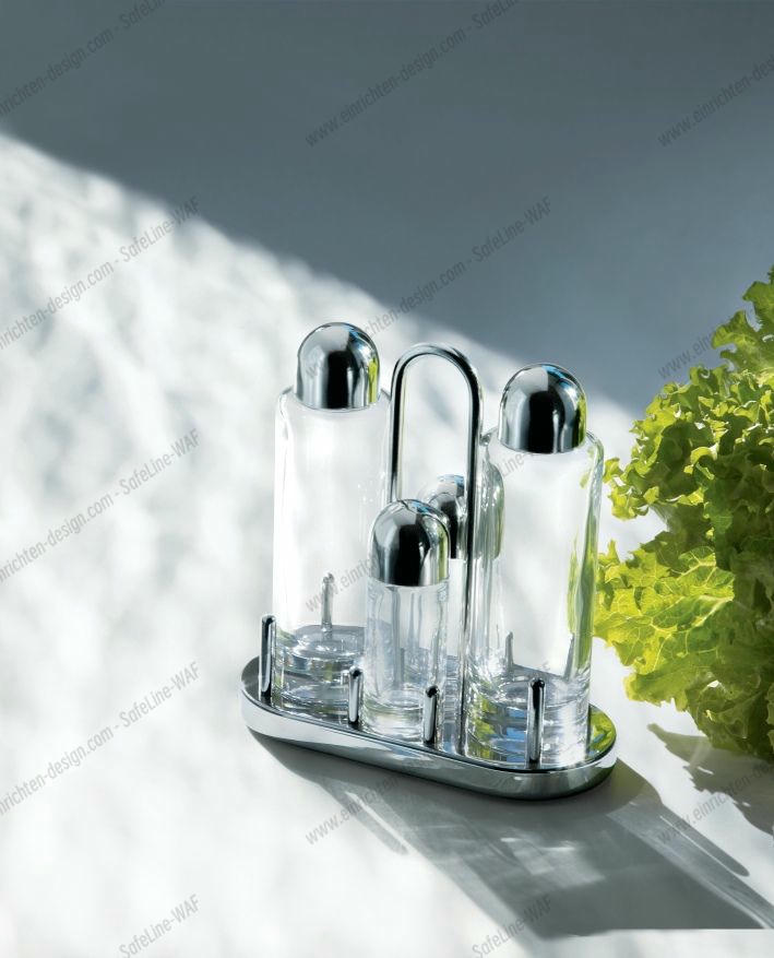 5070 Oil, vinegar, salt and pepper cruet Alessi