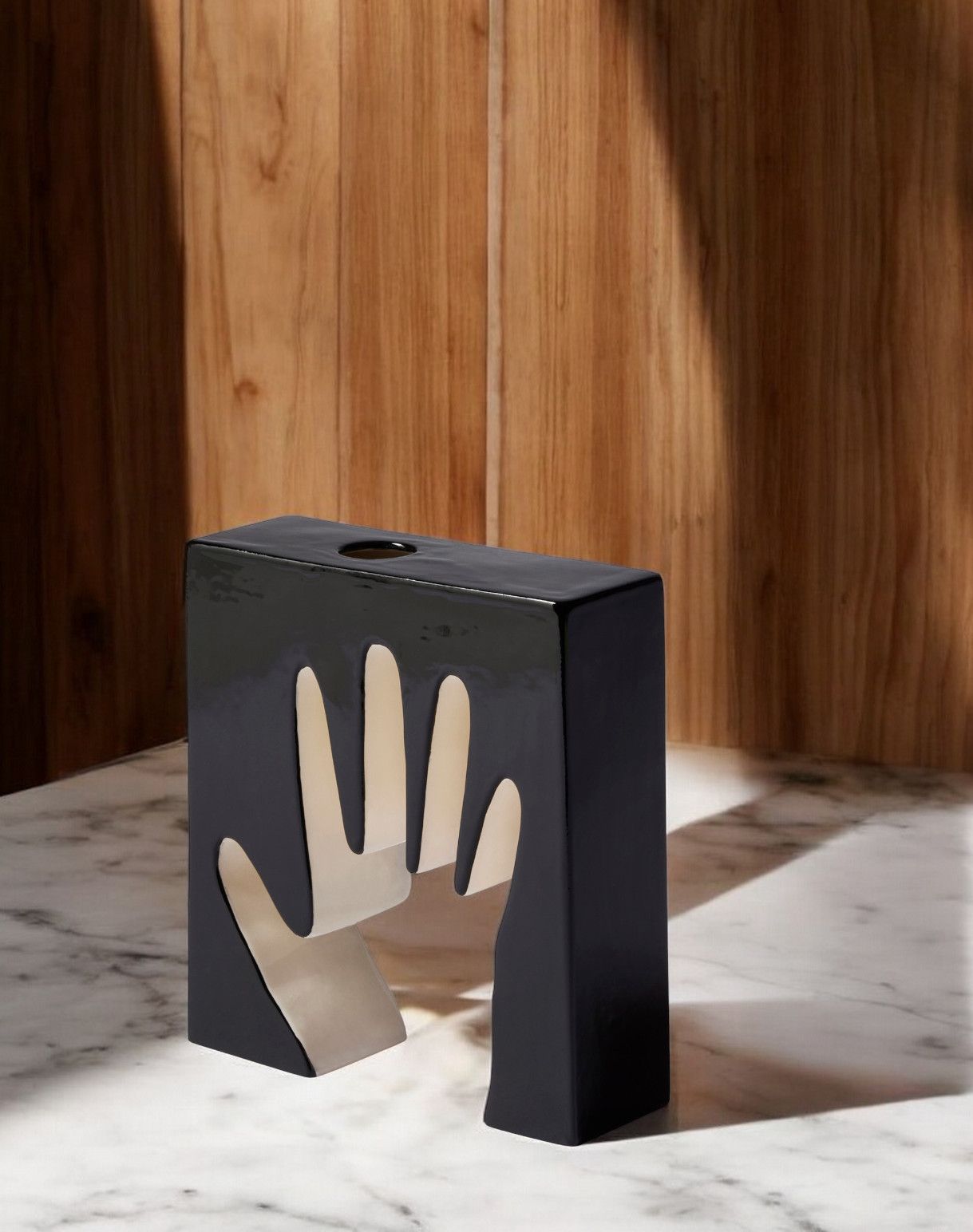 Impronta Mano ceramic vase Cassina
