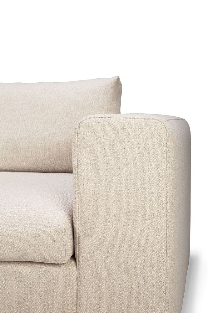 Mellow Sofa Off White Eco Fabric - left armrest Ethnicraft