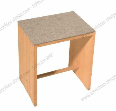 Sitzauflage - Filzauflage für Ulmer Hocker