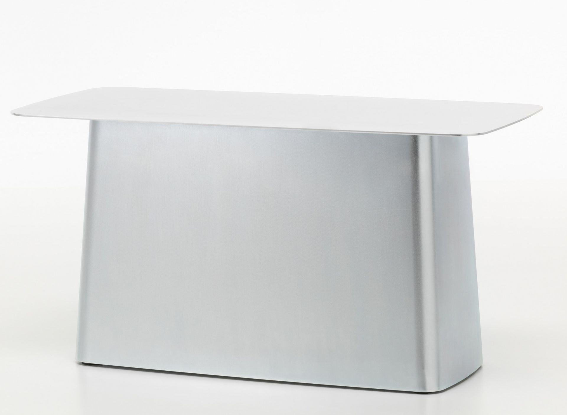Metal Side Table Large Galvanised Outdoor Vitra