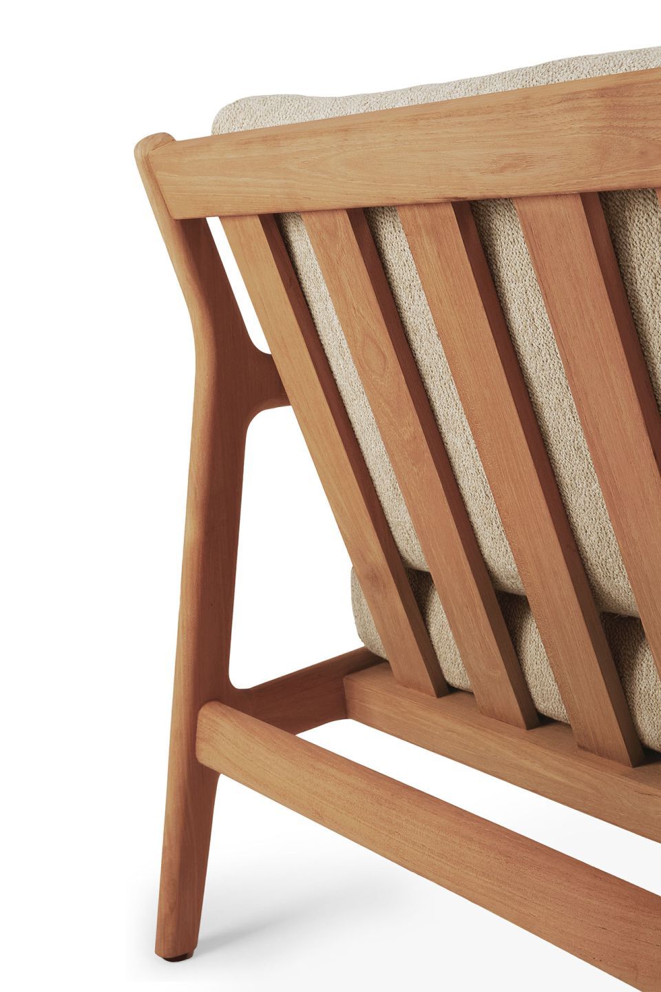 Jack Outdoor 1-Seater Lounge chair Teak Ethnicraft Natural