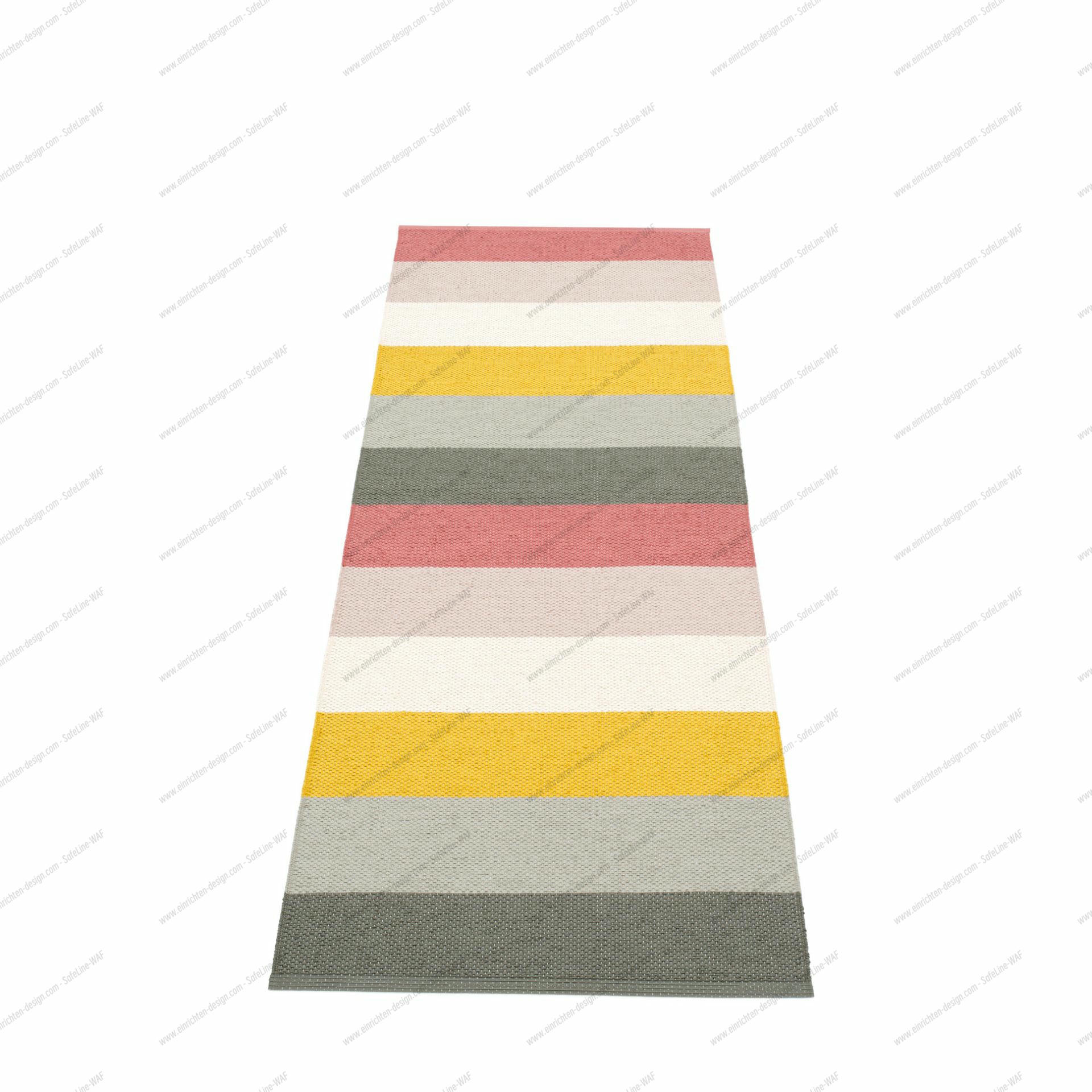 Molly Plastic Carpet 70x200 cm Pappelina Moor