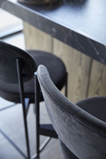 Series 430 Bar Stool Bar stool 75 cm BLACK / REMIX 123 Verpan SINGLE PIECES