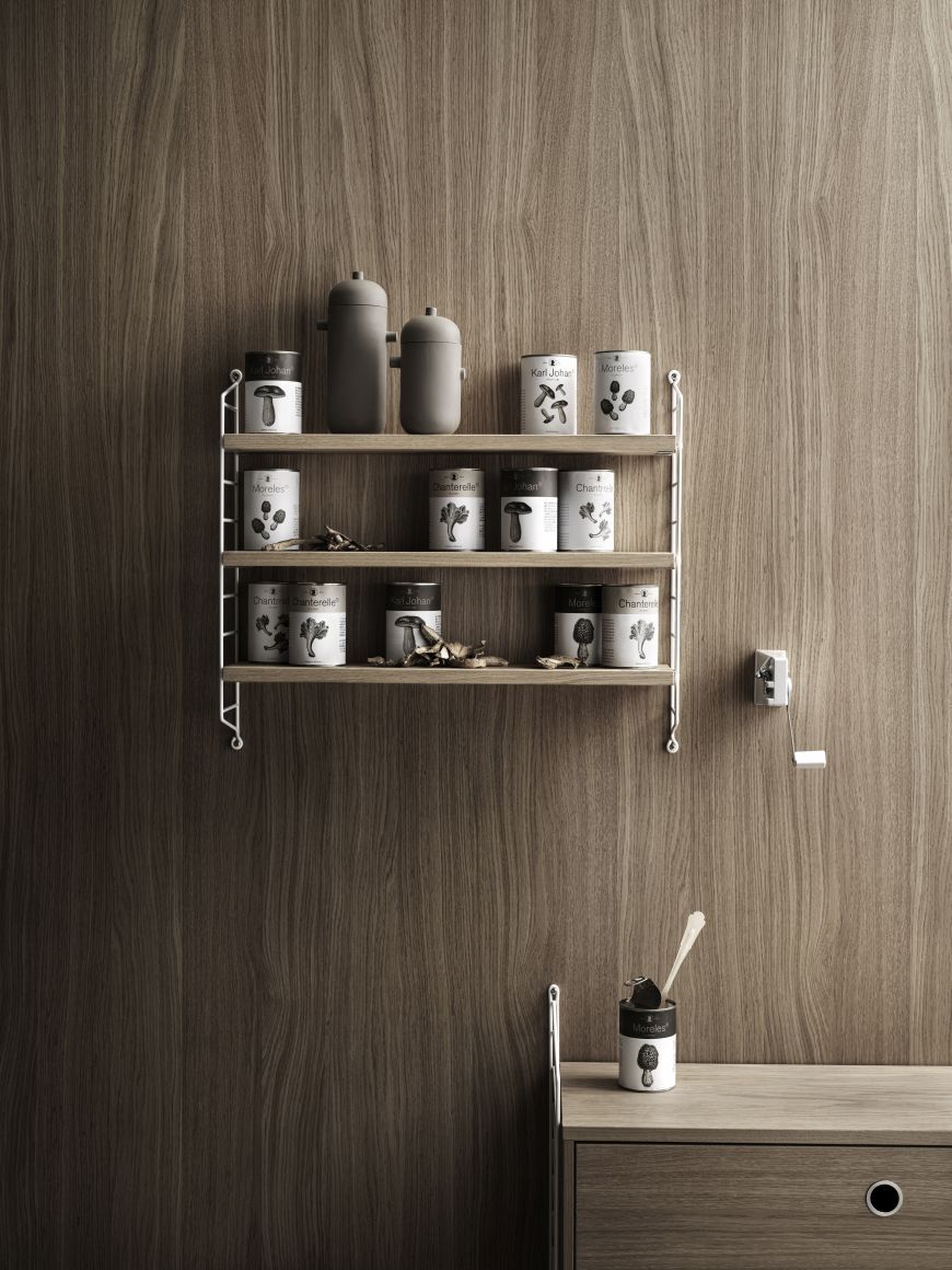 String Pocket Metal Shelf String Furniture