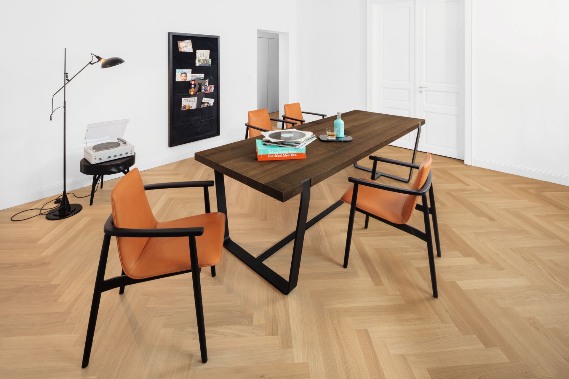 BB 11 Clamp table oak raw/oiled Janua