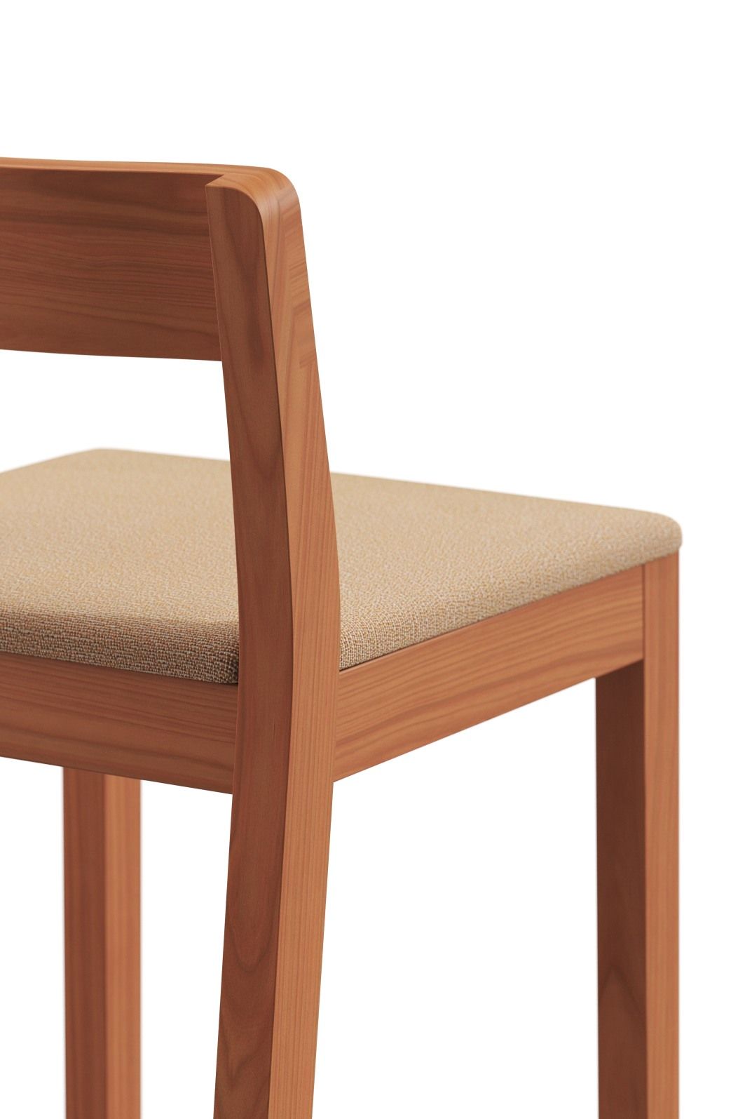 Sit Wood Bar Stool with Seat Cushion Zeitraum Sit Wood Bar Stool with Seat Cushion Zeitraum