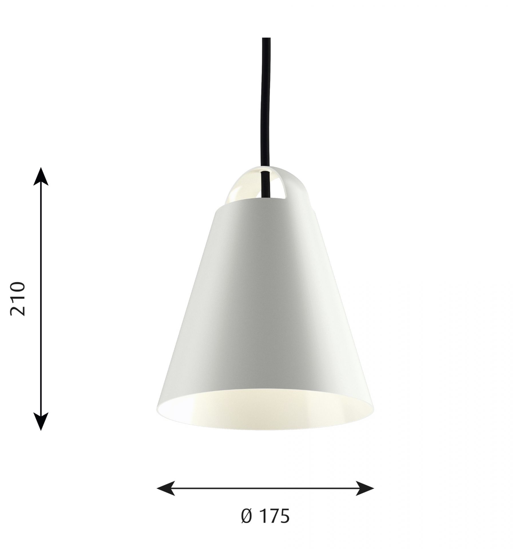 Above Pendant lamp Louis Poulsen