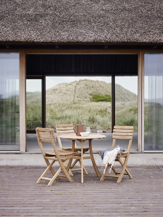 Vendia Chair Folding Chair Outdoor Skagerak by Fritz Hansen