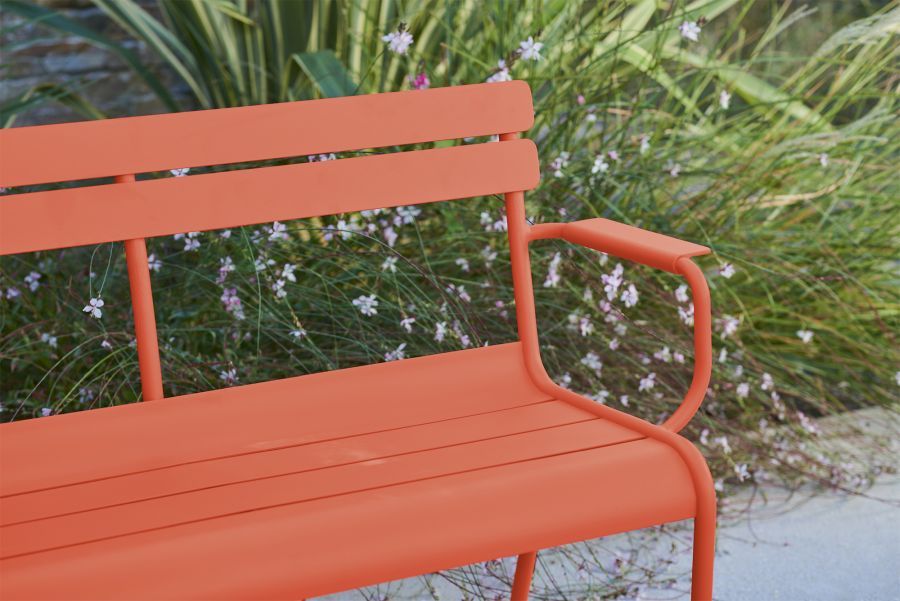Luxembourg 2-Seater Garden Bench Outdoor Fermob