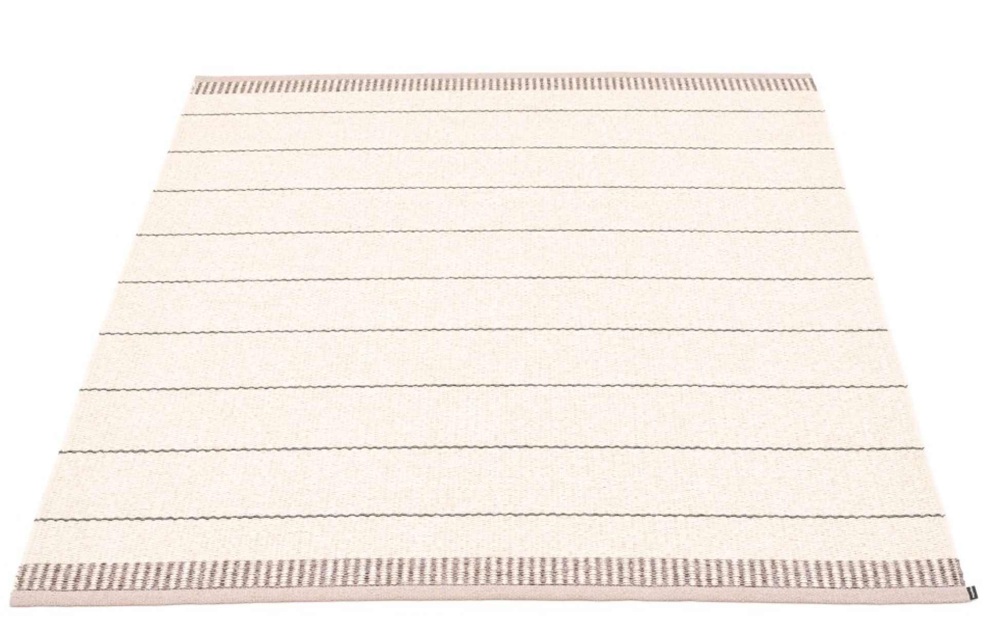 Belle Plastic Rug 230x320 cm Pappelina Pale rose