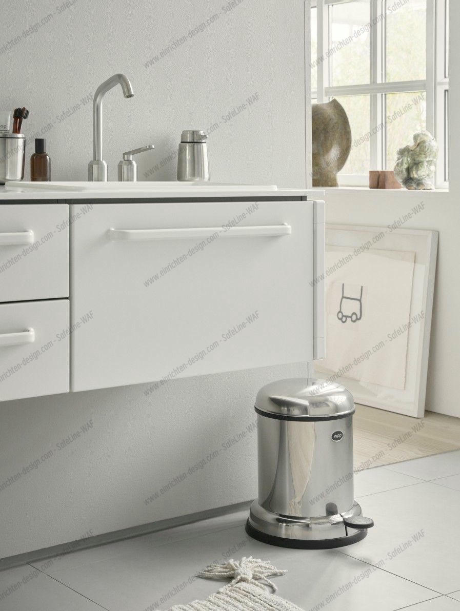 Bin pedal bin 4L stainless steel Vipp