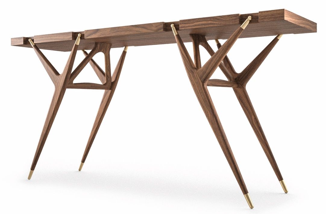819 PA'1947 Console table American walnut Cassina