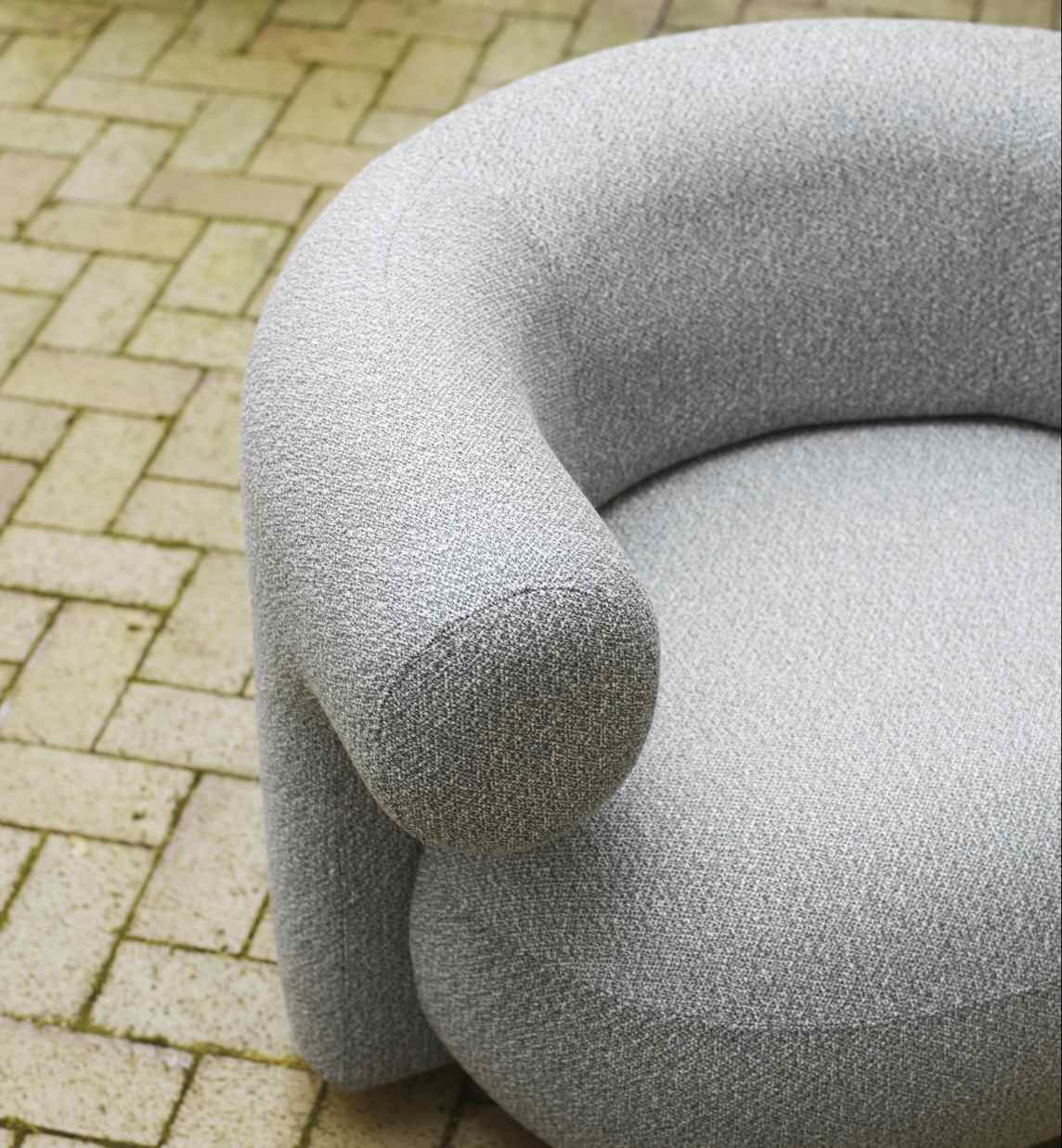 Burra Lounge Chair Armchair with reverse swivel function Outdoor Normann Copenhagen