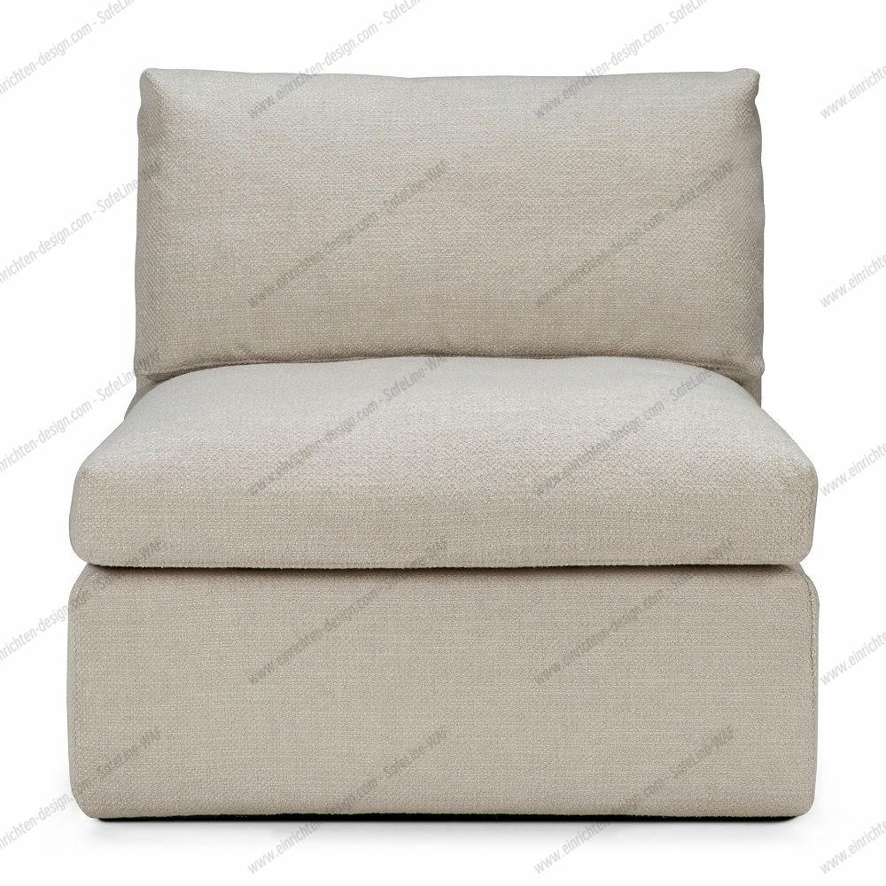 Mellow Sofa 1 seater Ivory Fabric Ethnicraft