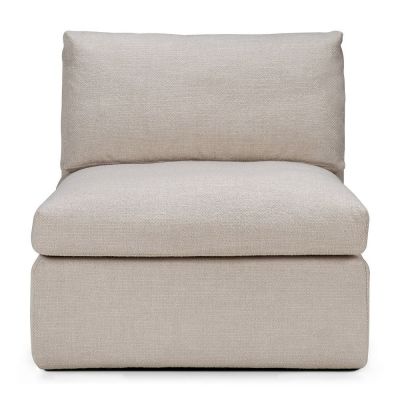 Mellow Sofa 1 seater Ivory Fabric Ethnicraft