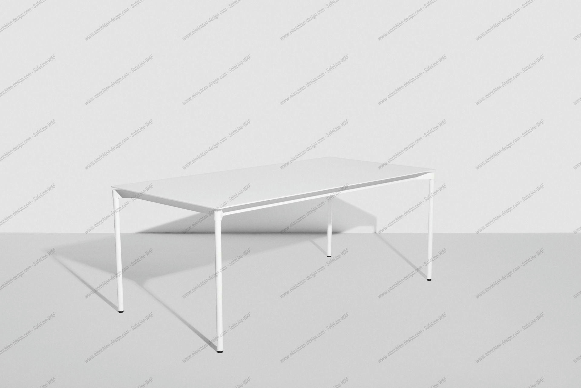 Fromme Dining Table Rectangular Dining Table Petite Friture White