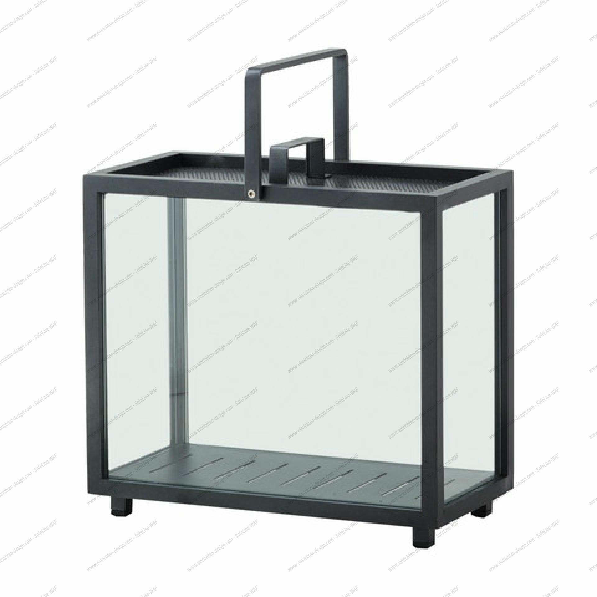 Lighthouse Aluminum Lantern rectangular Cane-Line