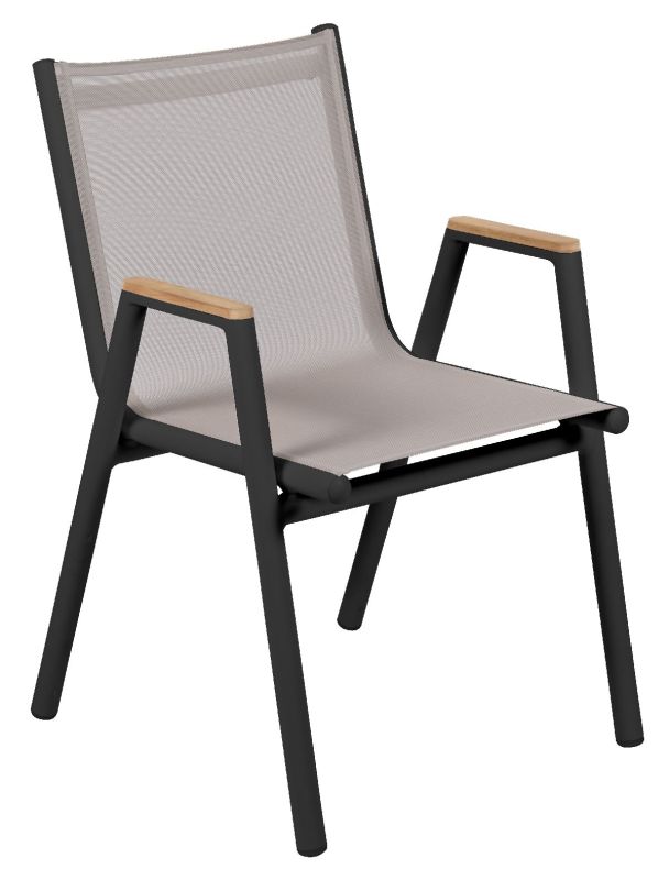 Pilotis armchair with armrests Batyline Outdoor Fermob