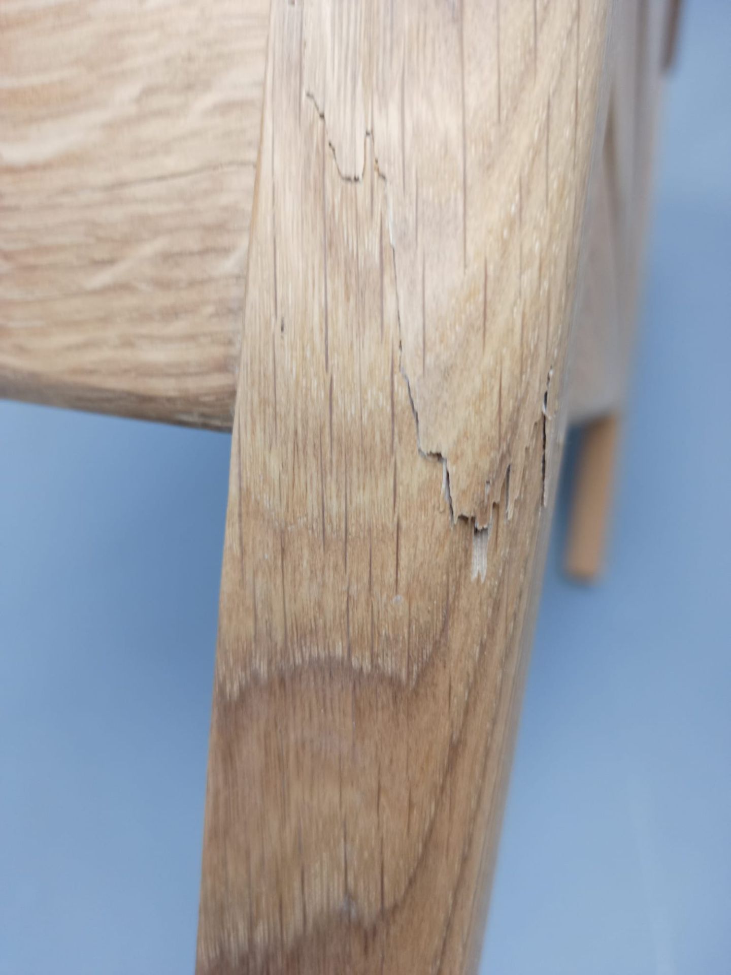 A Line Chest Bench 68 Oiled Oak Form & Refine IMPERFECT ITEMS
