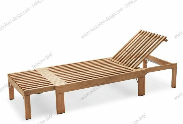 Riviera Sunbed Outdoor Skagerak by Fritz Hansen