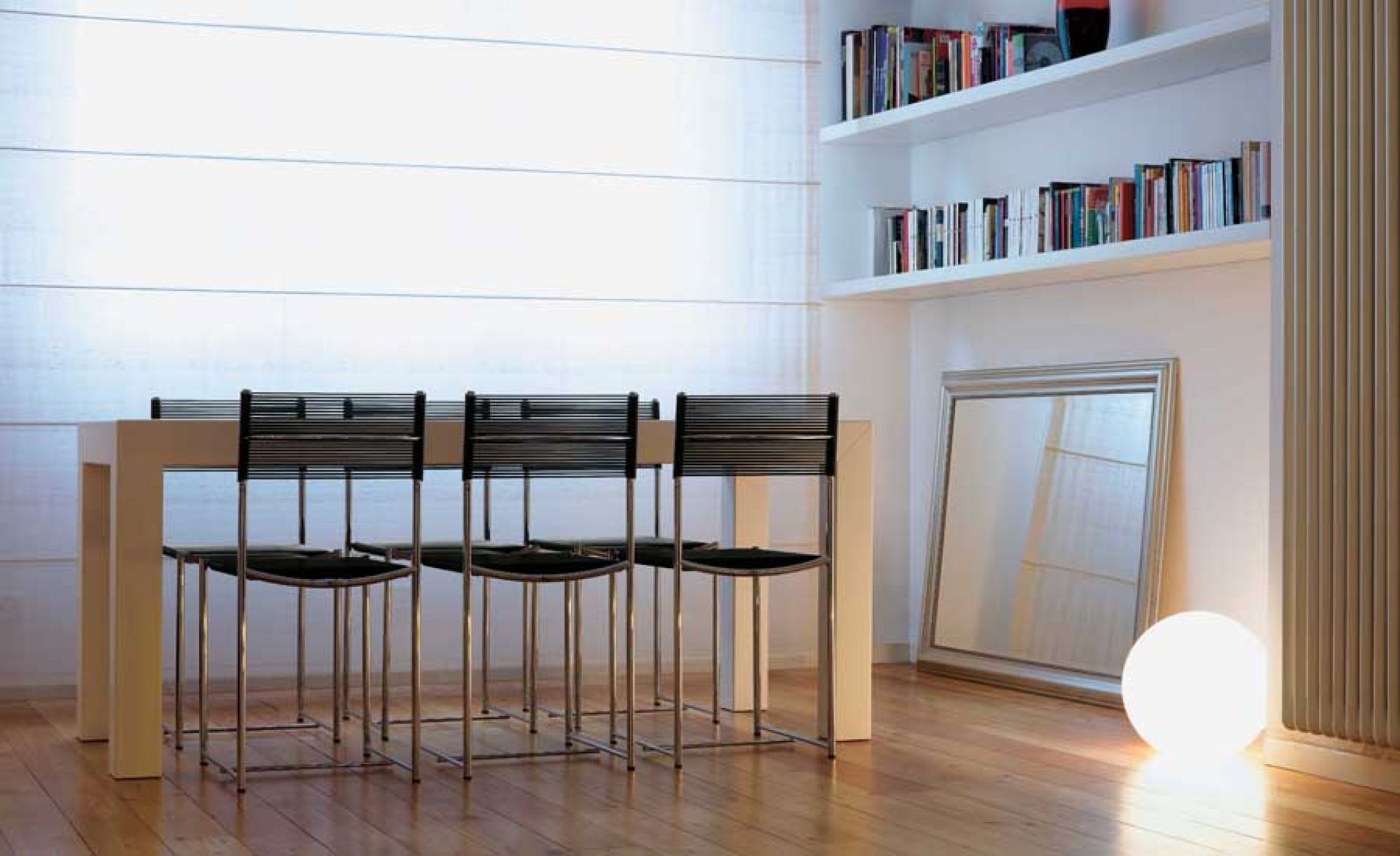 Spaghetti Chair 101 Chair SCHWAZ / PVC TRANSLUCENT COLOURLESS Alias SINGLE PIECES