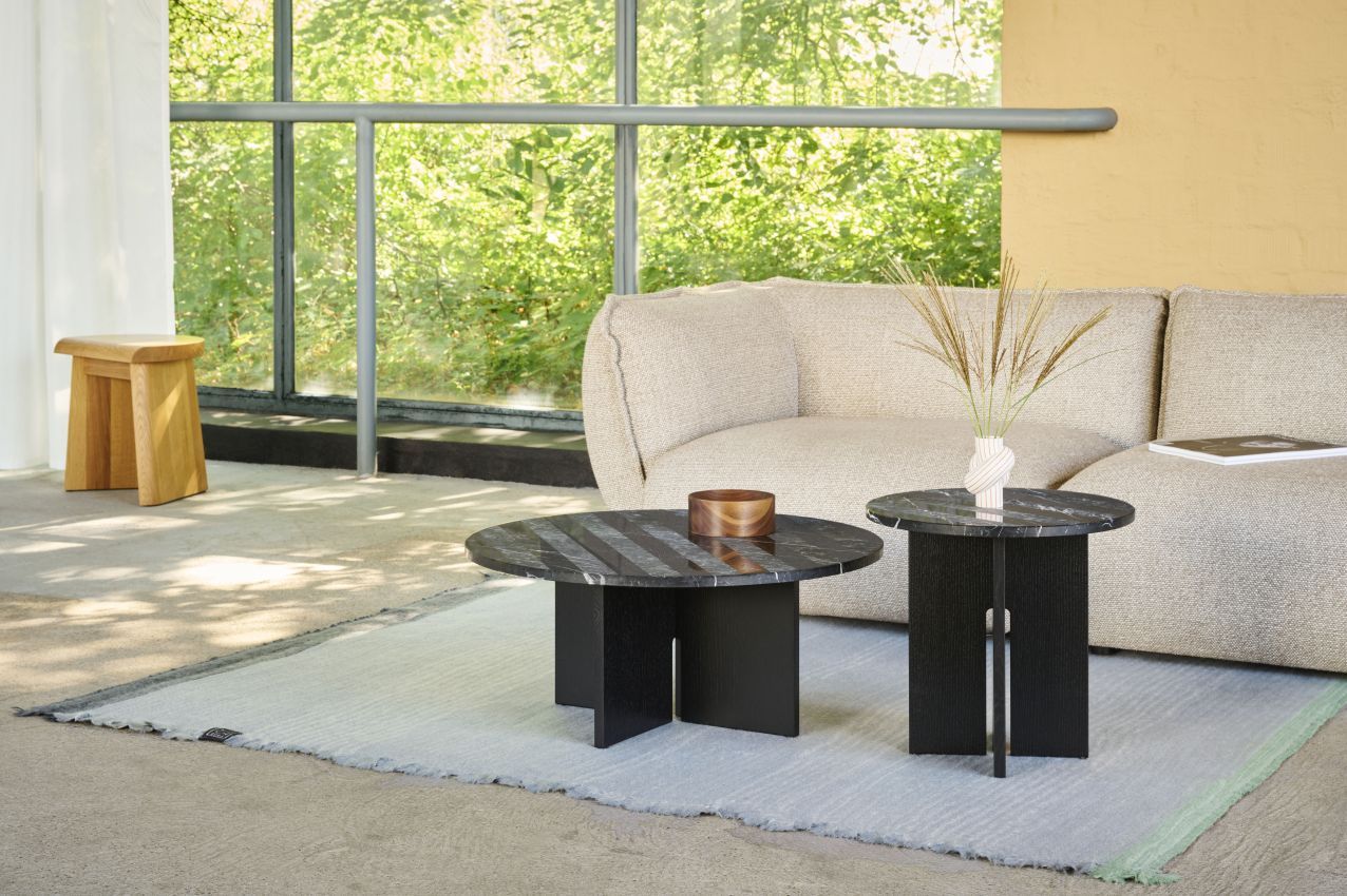 Sediment Coffee Table Nero Marquina Favius